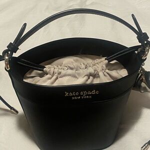 Kate Spade Black Leather Shoulder Bag